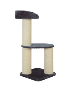Grattoir pour Chats Zolux 504094 Noir Beige Sisal 2