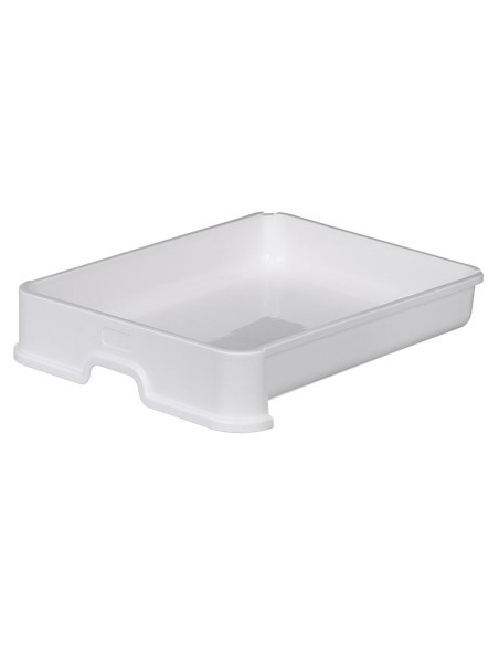 Bac à litière pour chats Diamentiq Yoko Blanc Gris Plastique