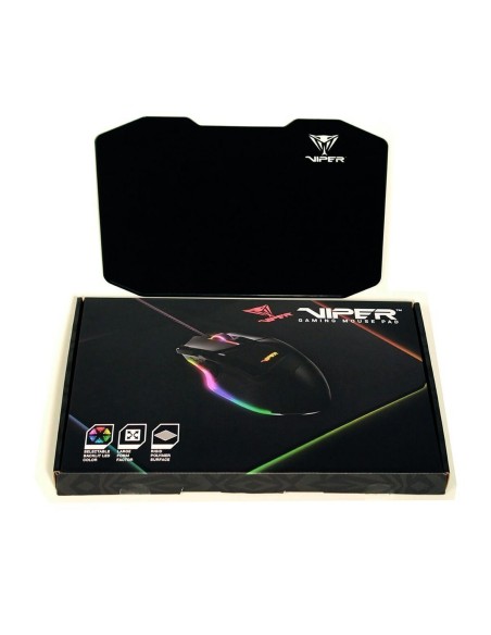 Tapis de Souris Patriot Memory Viper Noir Monochrome