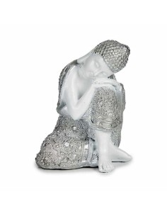 Figurine Décorative Buda Assis 10,5 x 15 x 12 cm (8 Unités) 2