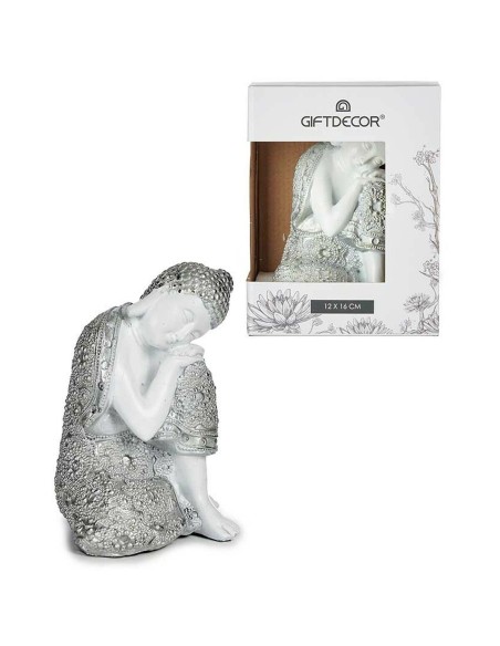 Figurine Décorative Buda Assis 10,5 x 15 x 12 cm (8 Unités)