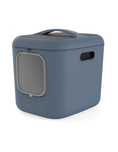 Bac à litière pour chats Rotho Biala XL Bleu Plastique
