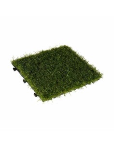 Carreau à emboîtement Ibergarden G004 Vert Plastique 30 x 3,5 x 30 cm Pelouse (6 Unités) 2