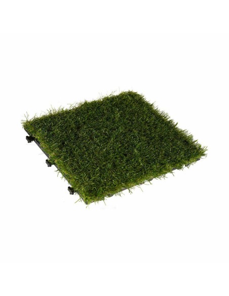 Carreau à emboîtement Ibergarden G004 Vert Plastique 30 x 3,5 x 30 cm Pelouse (6 Unités)