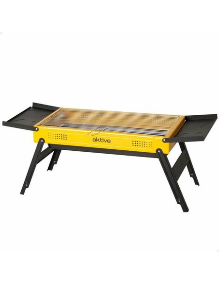 Barbecue Portable Aktive Acier 89 x 33 x 33 cm Jaune