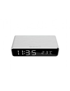 Pendule Réveil GEMBIRD DAC-WPC-01 Noir Oui