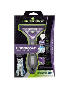 Brosse Furminator FUR151326 Chat Grand Noir 2