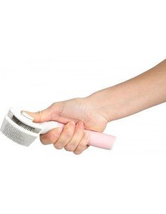Brosse Zolux 550004 Chat Rétractile Multicouleur Rose Acier Plastique 2