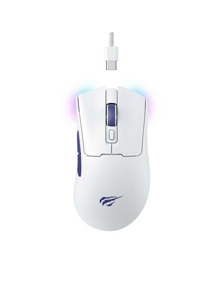 Souris Gaming Havit MS966WB Blanc Imprimé
