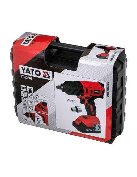 Clé à chocs Yato YT-82806 18 V 700 Nm