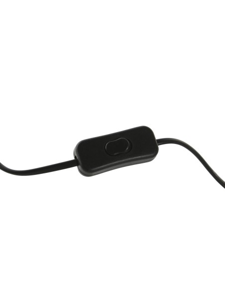 Lampe de bureau DKD Home Decor Noir Doré Fer 50 W 220 V 39 x 39 x 38 cm