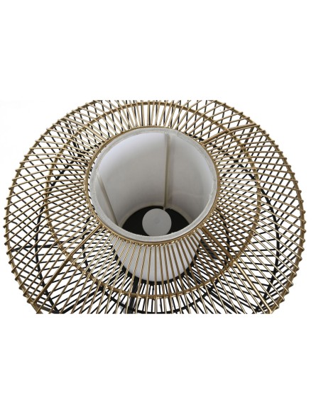 Lampe de bureau DKD Home Decor Noir Doré Fer 50 W 220 V 39 x 39 x 38 cm