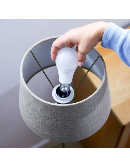 Lampe LED Philips Wiz Standard Blanc F 8 W E27 806 lm (2700-6500 K)