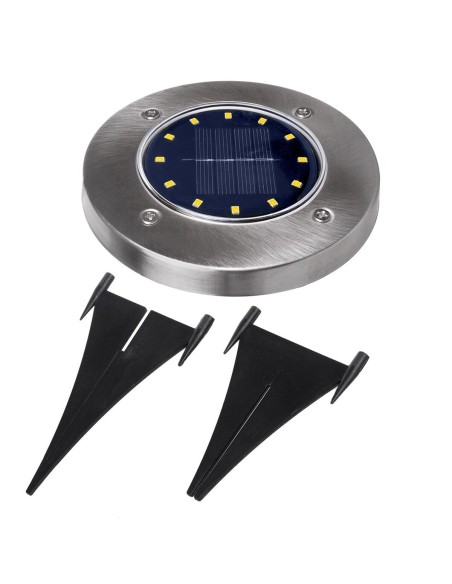 Lampe solaire MacLean MCE318 Noir 20,1 x 11 x 25,1 cm