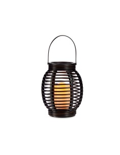 Lanterne à LED Ibergarden B1161 Gris foncé Plastique 16 x 20 x 16 cm (9 Unités) 2