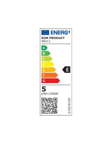 Lampe LED EDM 98211 E 5 W 46 W G9 575 Lm Ø 1,43 x 6,45 cm (4000 K)