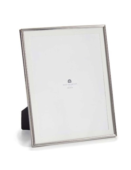 Cadre photo Argenté Verre Acier 23 x 28 x 15 cm (12 Unités)