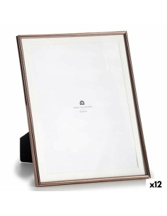 Cadre photo Cuivre Verre Acier 23 x 28 x 15 cm (12 Unités)
