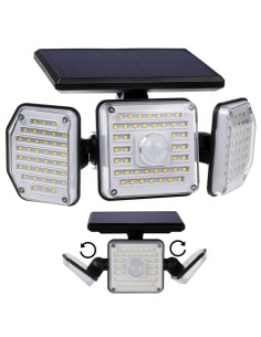 Lampe solaire MacLean MCE615 Noir 2