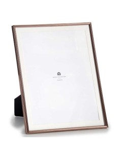 Cadre photo Cuivre Verre Acier 23 x 28 x 15 cm (12 Unités) 2
