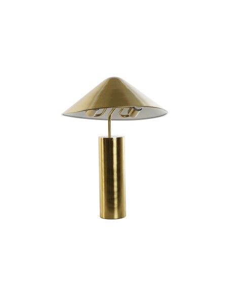 Lampe de bureau DKD Home Decor Doré Métal 50 W 220 V 39 x 39 x 45 cm