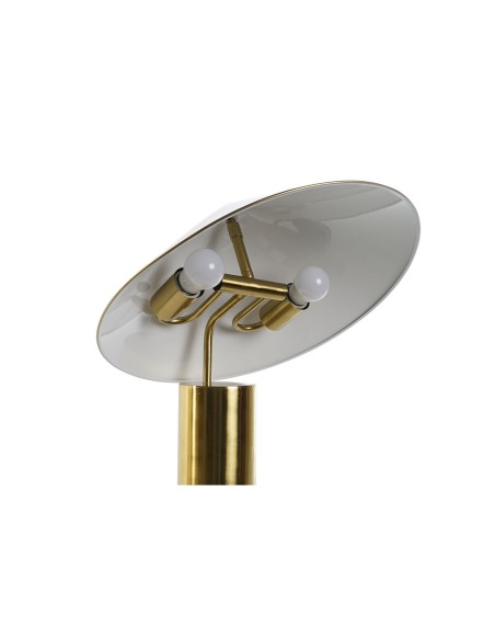 Lampe de bureau DKD Home Decor Doré Métal 50 W 220 V 39 x 39 x 45 cm