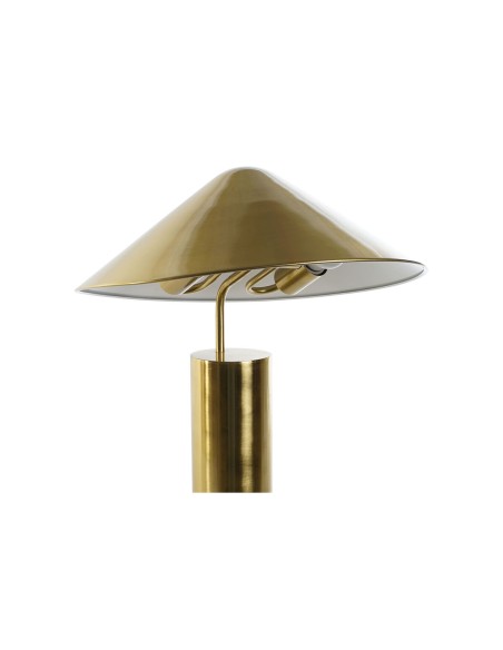 Lampe de bureau DKD Home Decor Doré Métal 50 W 220 V 39 x 39 x 45 cm