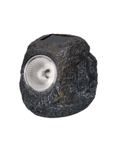 Lampe solaire Pierre 15 cm polypropylène