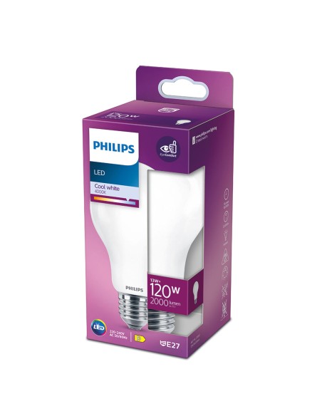 Lampe LED Philips D 120 W 13 W E27 2000 Lm 7 x 12 cm (4000 K) 7 x 12 cm