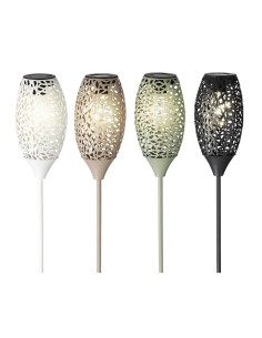 Borne de jardin solaire Lumineo Ø 11 x 94 cm Solaire 1 Unité