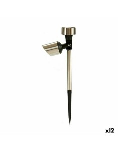 Balise Ibergarden BH18058 Argenté Acier 15 x 10 x 28 cm Articulé Charge solaire (12 Unités)