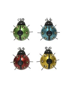 Lumière solaire Lumineo 1,2 V 14,5 x 13 x 5 cm Coccinelle