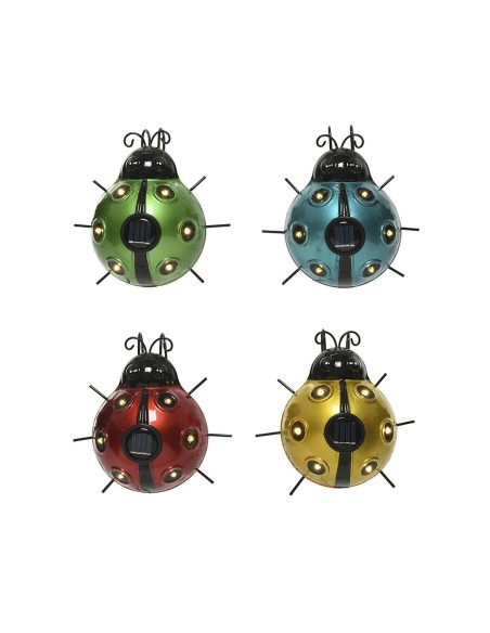 Lumière solaire Lumineo 1,2 V 14,5 x 13 x 5 cm Coccinelle