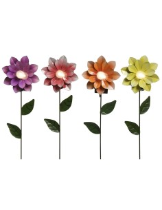 Lumière solaire Lumineo 11 x 6 x 49,5 cm Solaire Fleur