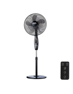Ventilateur sur Pied EDM 33967 Noir 60 W