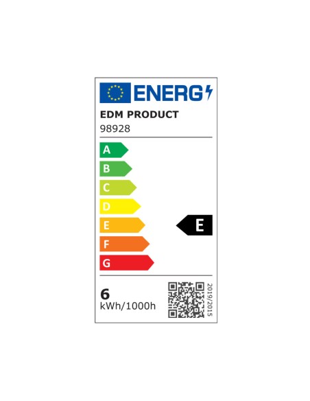 Lampe LED EDM 98928 E 5,5 W 50 W G9 650 Lm Ø 1,8 x 5,4 cm (6400 K)