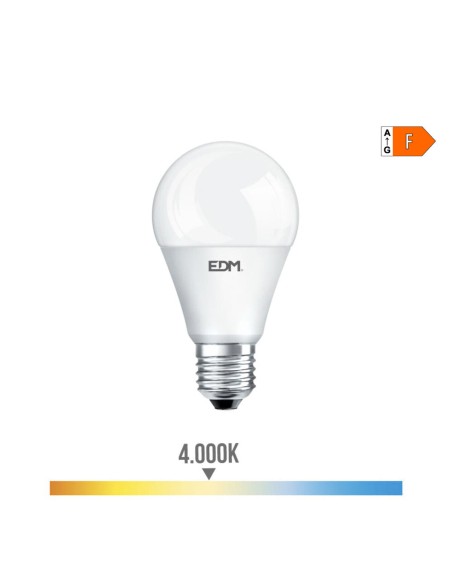 Lampe LED EDM 98712 F 20 W 180 W E27 2100 Lm Ø 6,5 x 12,4 cm Ø 5,9 x 11 cm (4000 K)
