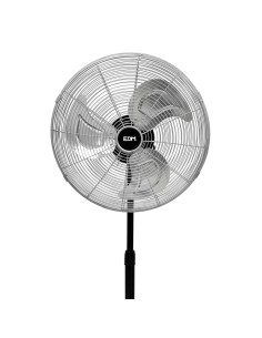 Ventilateur sur Pied EDM 33528 Noir mat 80 W Ø 50 cm industriel 2
