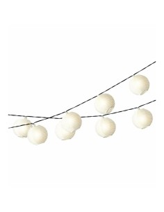 Guirlande lumineuse LED Lumineo Extérieur Solaire Blanc (7,5 m)