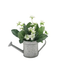 Plante décorative Versa Acier Plastique 7,62 x 8,13 x 7,62 cm