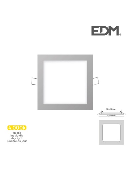 Spot encastré EDM 31608 Downlight A G 6 W 320 Lm (4000 K)