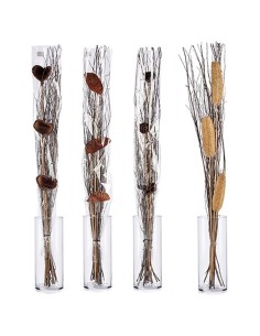 Bouquets 100 cm Gris Naturel (24 Unités) 2