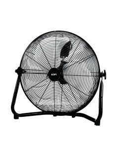 Ventilateur de Sol EDM industriel Ø 50 x 58 cm Noir 130 W