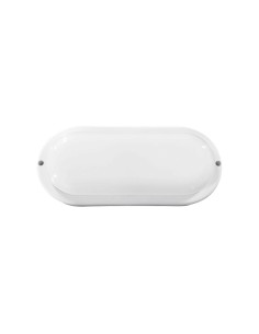 Applique LED EDM 32405 Blanc Aluminium Plastique F 18 W 120 W 1820 Lm Ovale (6400 K)