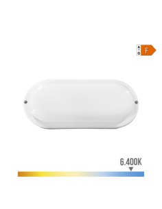 Applique LED EDM 32405 Blanc Aluminium Plastique F 18 W 120 W 1820 Lm Ovale (6400 K) 2