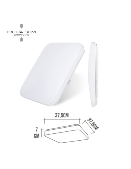 Applique plafond LED EDM 32525 F 100 W 24 W (4000 K)