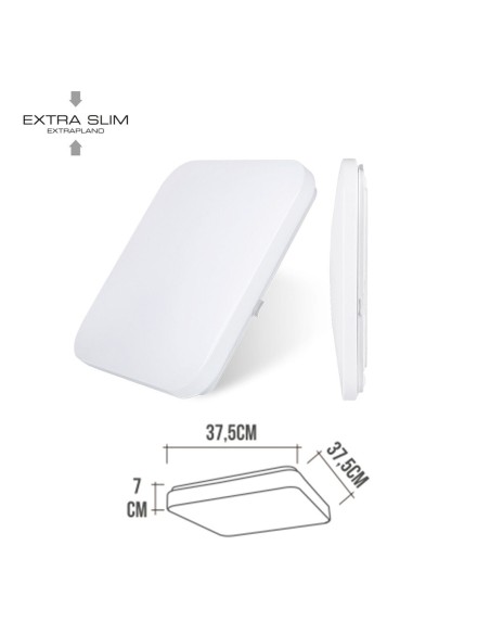 Applique plafond LED EDM 32526 F 100 W 24 W (6500 K)