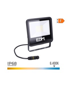 Projecteur LED EDM 70403 Noir F 50 W 4000 Lm (6400 K) 2
