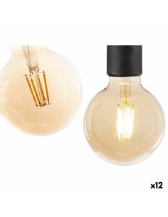 Lampe LED Vintage E27 Transparent 4 W 9,5 x 14 x 9,5 cm (12 Unités)
