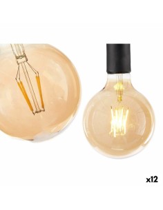 Lampe LED Vintage E27 Transparent 4 W 12,5 x 17,5 x 12,5 cm (12 Unités)